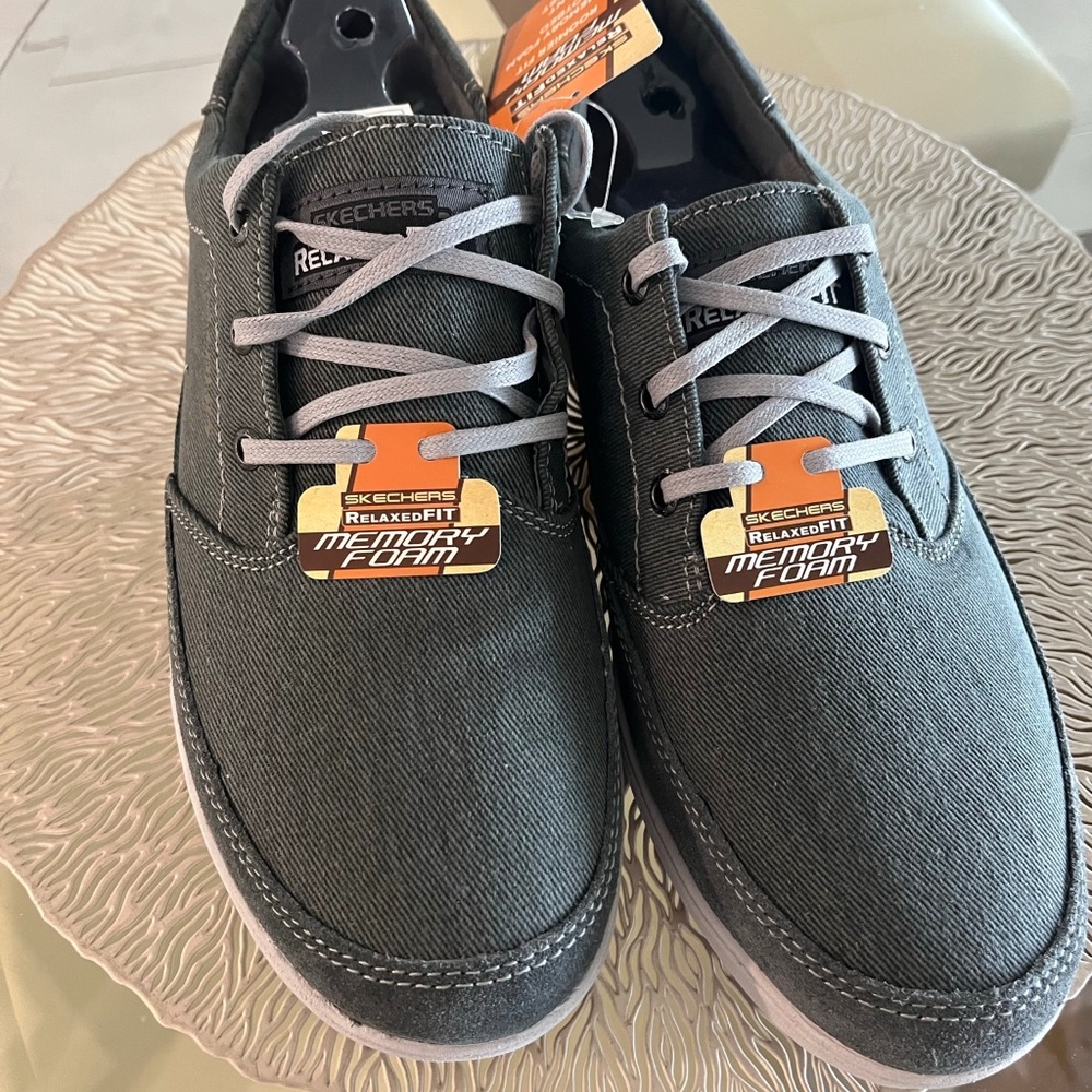 New in the Box - Skechers gray Cordova-Bartos men’s size 10.5